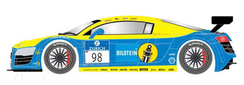 ScaleAuto Audi R8 LMS Bilstein # 98