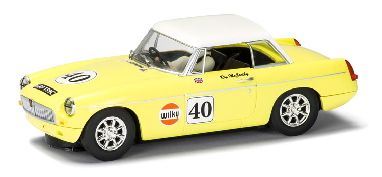 SCALEXTRIC MGB  yellow