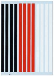 stripes, black red white decal slot 32