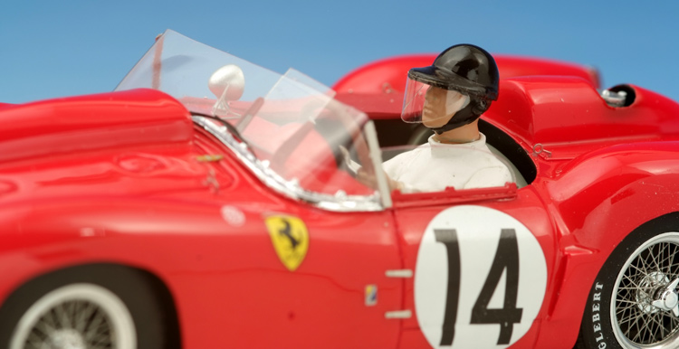 LeMansMiniatures Ferrari 250 TR58  LM 1958 # 14