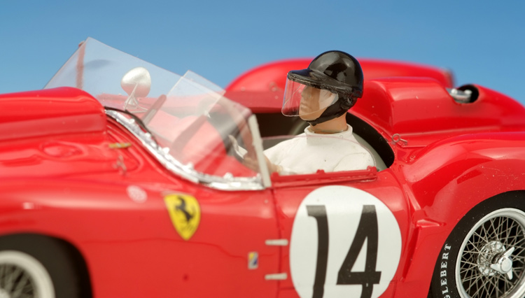 LeMansMiniatures Ferrari 250 TR58  LM 1958 # 14
