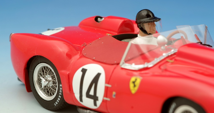 LeMansMiniatures Ferrari 250 TR58  LM 1958 # 14