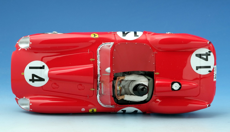 LeMansMiniatures Ferrari 250 TR58  LM 1958 # 14